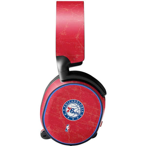 NBA Philadelphia 76ers Distressed SteelSeries Arctis 3 Skin